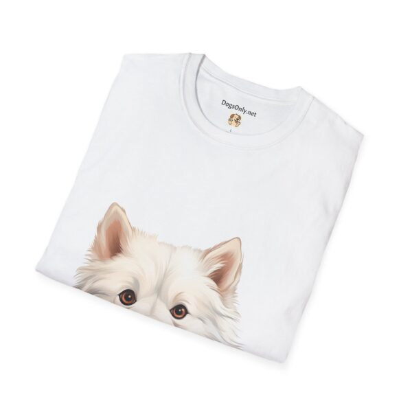 American Eskimo Dog T-Shirt - Unisex Softstyle Tee - Image 9