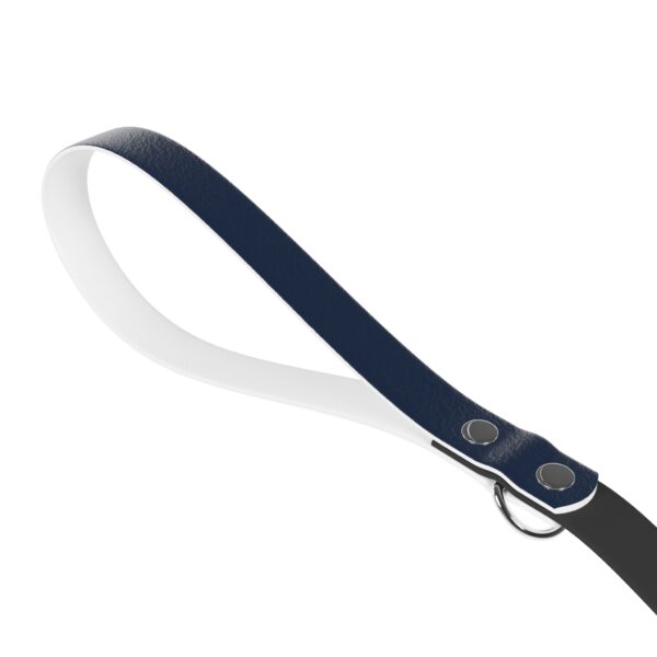 Navy Stylish Dual-Color Dog Leash - Durable & Comfortable - Image 4