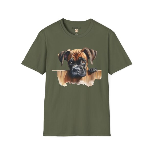Boxer Dog T-Shirt - Unisex Softstyle Tee - Image 31