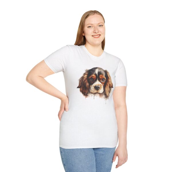 Cavalier King Charles Spaniel Dog T-Shirt - Unisex Softstyle Tee - Image 21
