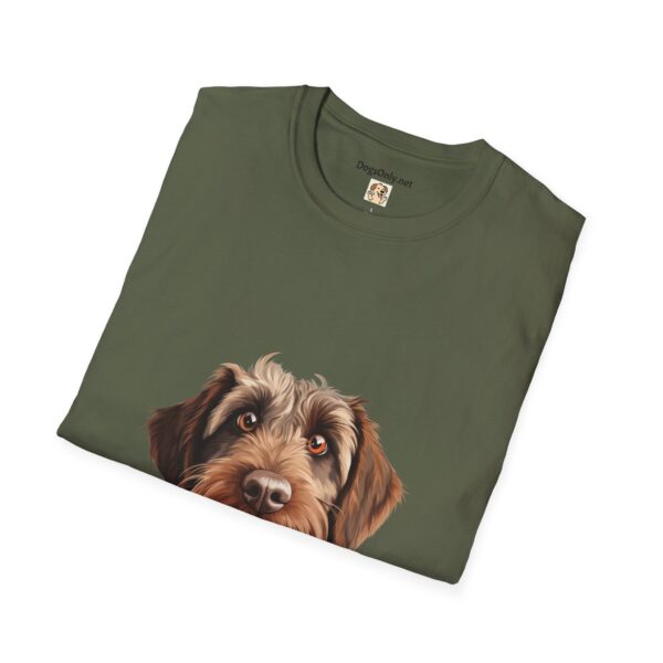 Wirehaired Pointing Griffon Pointer Dog T-Shirt - Unisex Softstyle Tee - Image 29