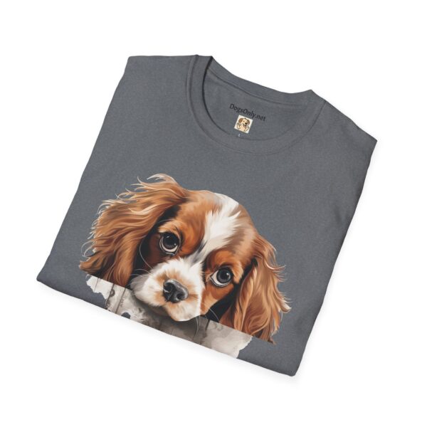 Cavalier King Charles Spaniel Dog T-Shirt - Unisex Softstyle Tee - Image 44
