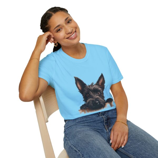 Scottish Terrier Dog T-Shirt - Unisex Softstyle Tee - Image 46
