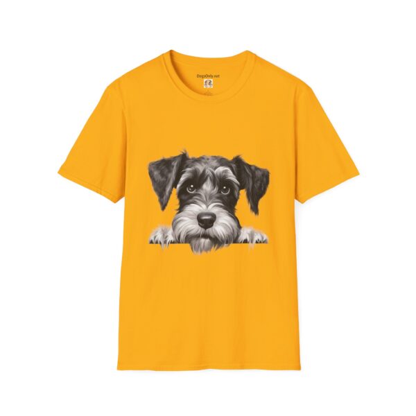 Standard Schnauzer Dog T-Shirt - Unisex Softstyle Tee - Image 22