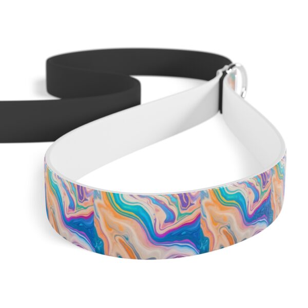 Liquid Marble Stylish Dual-Color Dog Leash - Durable & Comfortable