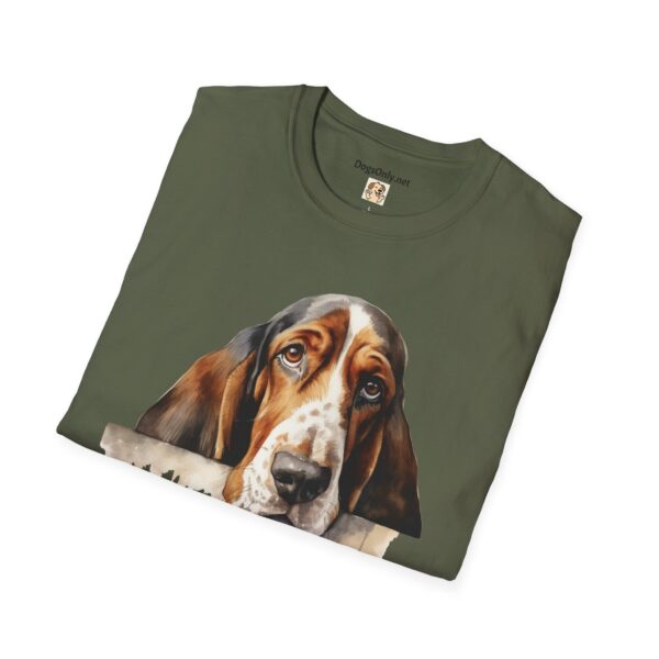 Bassett Hound Dog T-Shirt - Unisex Softstyle Tee - Image 30