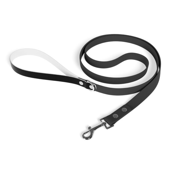 Black Stylish Dual-Color Dog Leash - Durable & Comfortable - Image 2