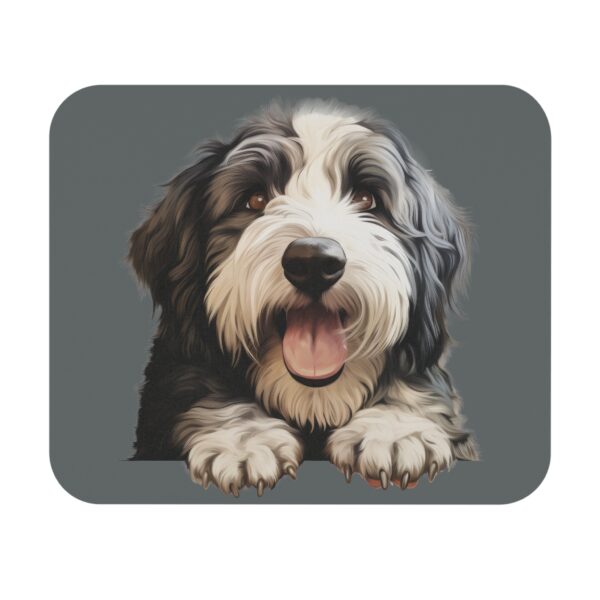 Old English Sheepdog Mouse Pad  - Pet Design for Dog Lovers - Image 2