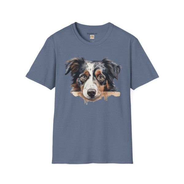Australian Shepherd Dog T-Shirt - Unisex Softstyle Tee - Image 47