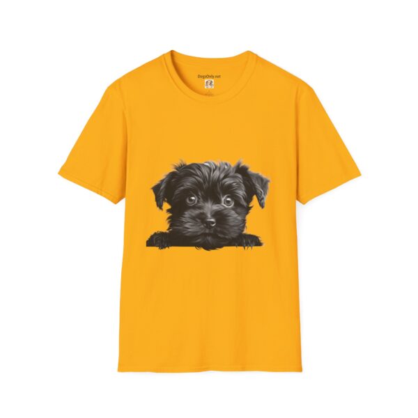 Affenpinscher Dog Hands T-Shirt - Unisex Softstyle Tee - Image 11