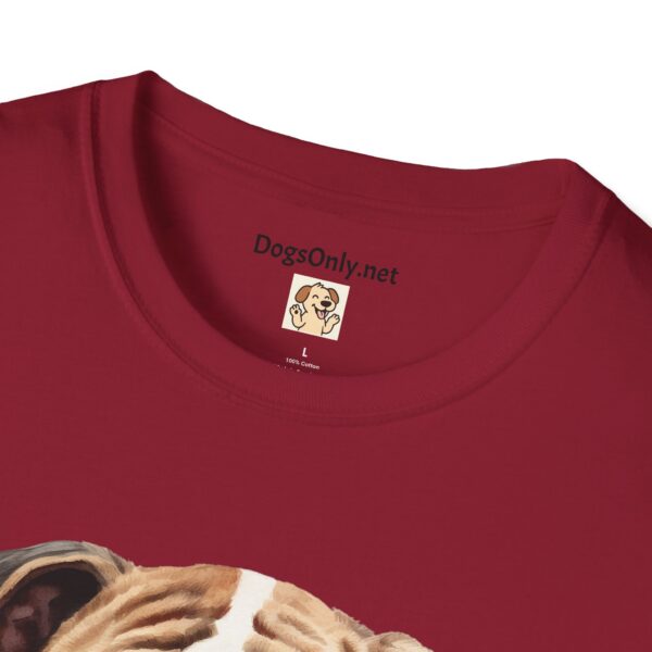 Bulldog-1 T-Shirt - Unisex Softstyle Tee - Image 63
