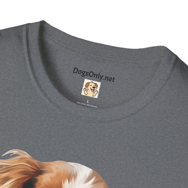 Cavalier King Charles Spaniel Dog T-Shirt - Unisex Softstyle Tee - Image 43