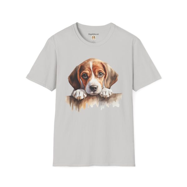 Beagle Puppy Dog T-Shirt - Unisex Softstyle Tee - Image 16