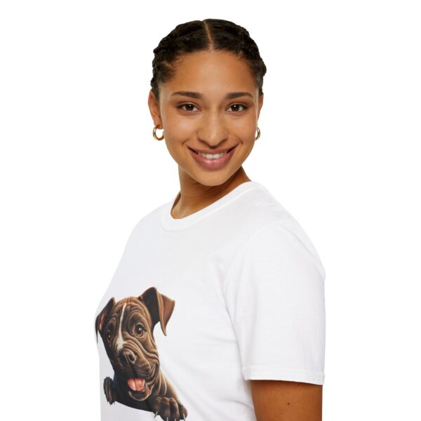 Bassett Hound Dog T-Shirt - Unisex Softstyle Tee - Image 15