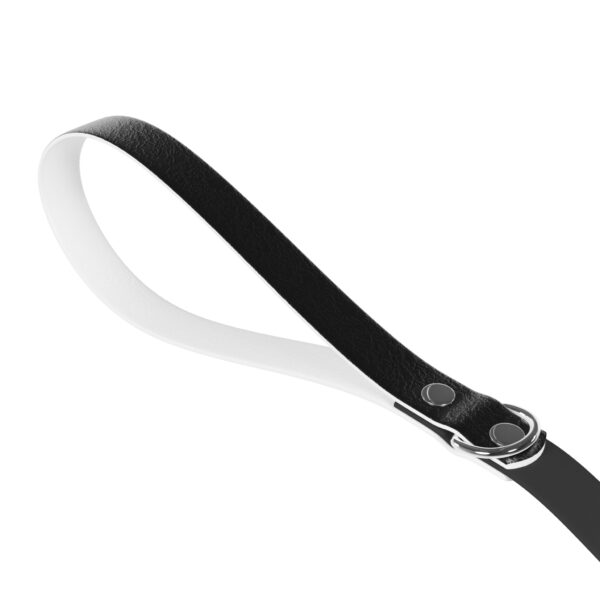 Black Stylish Dual-Color Dog Leash - Durable & Comfortable - Image 3
