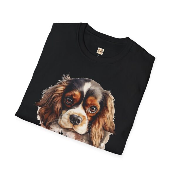 Cavalier King Charles Spaniel Dog T-Shirt - Unisex Softstyle Tee - Image 16