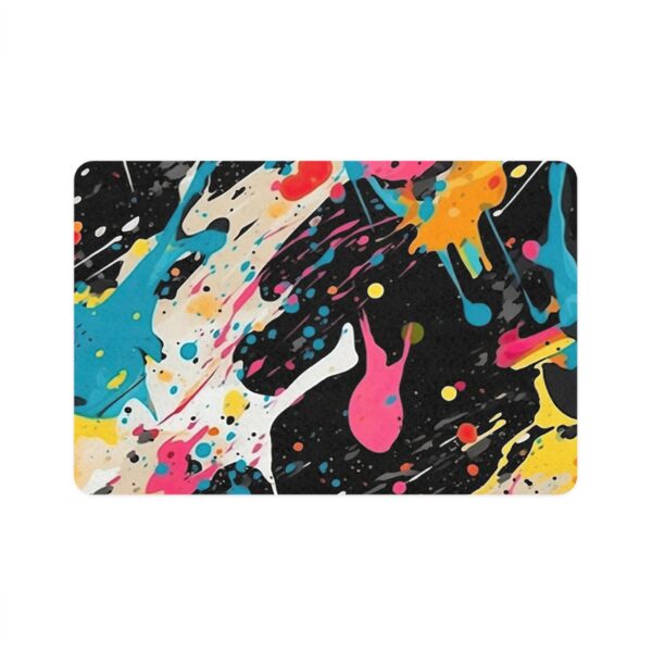 Abstract Design 2 Dog Feedingd Mat (12x18) - Image 2