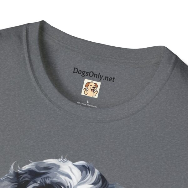 Bernedoodle Dog T-Shirt - Unisex Softstyle Tee - Image 38