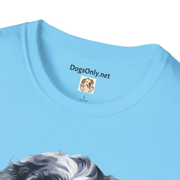 Bernedoodle Dog T-Shirt - Unisex Softstyle Tee - Image 43
