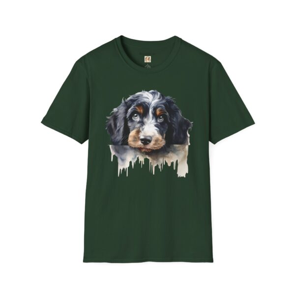 Bernedoodle Dog T-Shirt - Unisex Softstyle Tee - Image 31