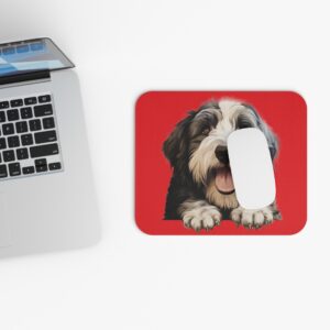 Old English Sheepdog Mouse Pad  - Pet Design for Dog Lovers