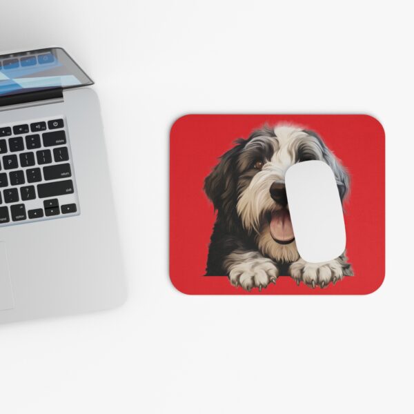 Old English Sheepdog Mouse Pad  - Pet Design for Dog Lovers