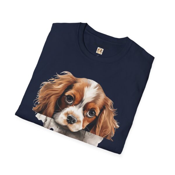 Cavalier King Charles Spaniel Dog T-Shirt - Unisex Softstyle Tee - Image 54