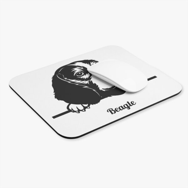 Beagle Dog Mouse Pad - Cute Pet Design for Dog Lovers - Image 4