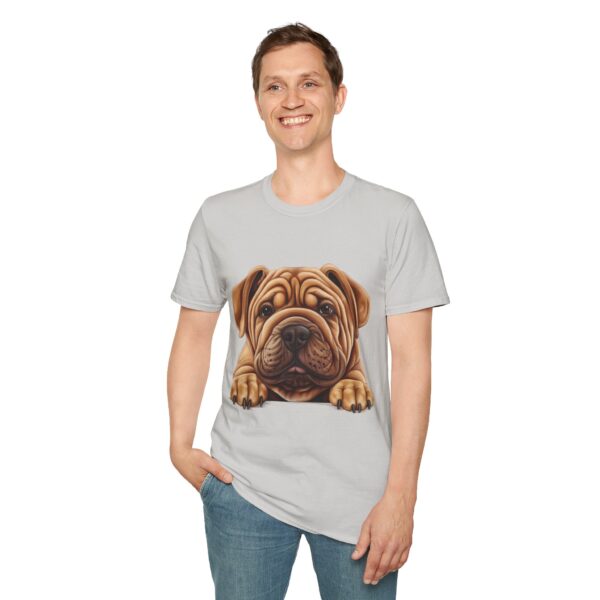 Shar-Pei T-Shirt - Unisex Softstyle Tee - Image 20
