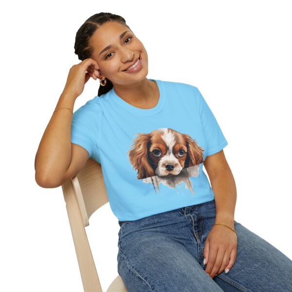 Cavalier King Charles Spaniel Dog T-Shirt - Unisex Softstyle Tee