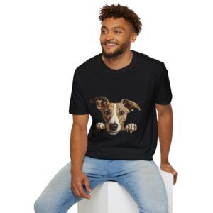 Whippet Dog T-Shirt - Unisex Softstyle Tee