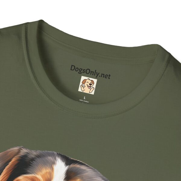 Beagle-2 Dog T-Shirt - Unisex Softstyle Tee - Image 28