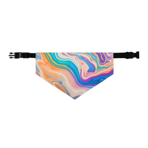 Liquid Marble Stylish Pet Bandana Collar for Dogs - Fashionable and Comfortable - Image 2