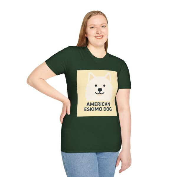 American Eskimo Dog T-Shirt - Unisex Softstyle Tee - Image 25