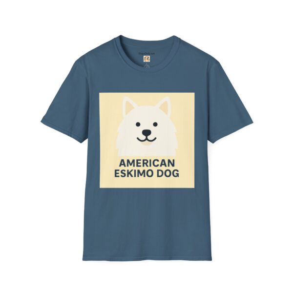 American Eskimo Dog T-Shirt - Unisex Softstyle Tee - Image 41