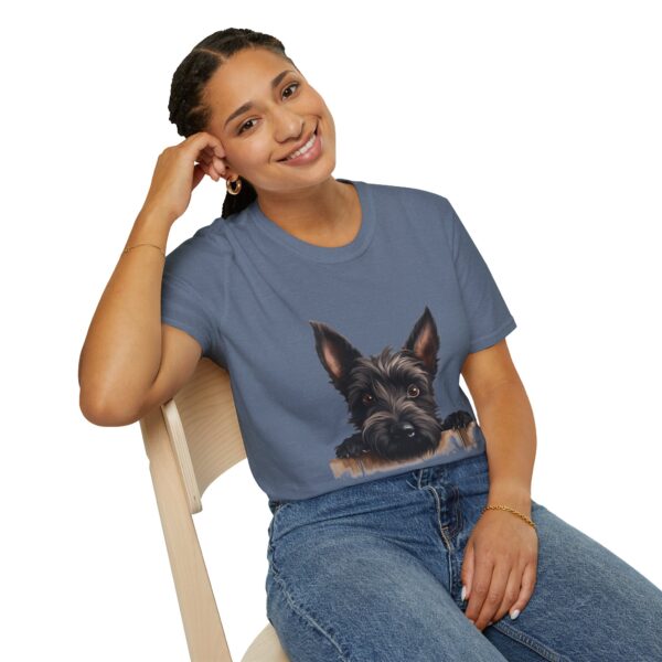 Scottish Terrier Dog T-Shirt - Unisex Softstyle Tee - Image 51