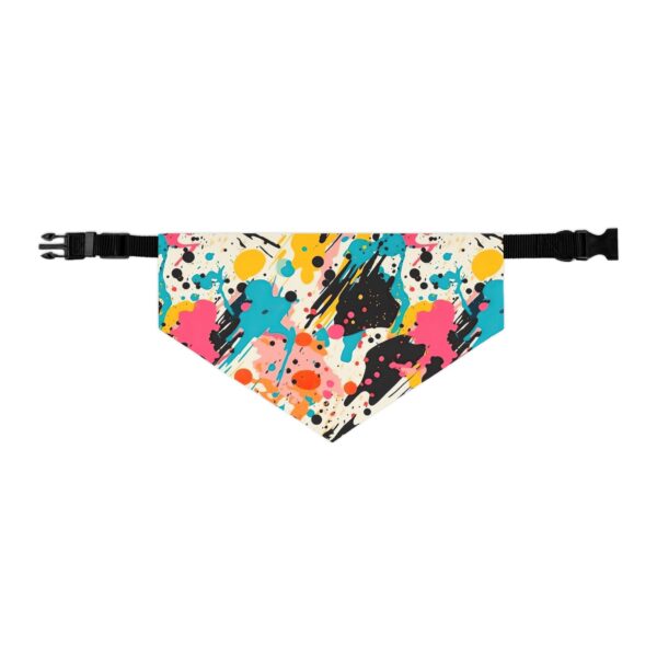 Abstract Design 12 Stylish Pet Bandana Collar for Dogs - Fashionable and Comfortable - Image 2