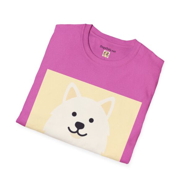American Eskimo Dog T-Shirt - Unisex Softstyle Tee - Image 54