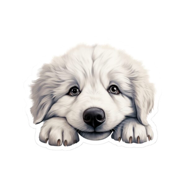 Great Pyrenees Kiss-Cut Sticker - Perfect for Pet Lovers & Laptop Decor - Image 2