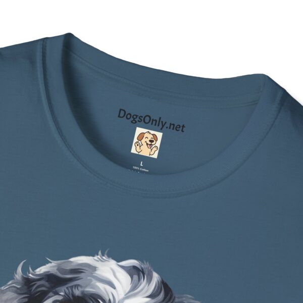 Bernedoodle Dog T-Shirt - Unisex Softstyle Tee - Image 48