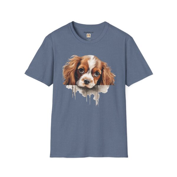 Cavalier King Charles Spaniel Dog T-Shirt - Unisex Softstyle Tee - Image 7