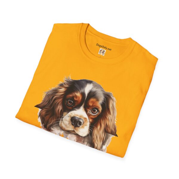 Cavalier King Charles Spaniel Dog T-Shirt - Unisex Softstyle Tee - Image 25