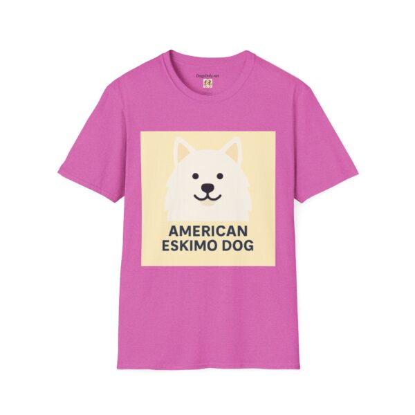 American Eskimo Dog T-Shirt - Unisex Softstyle Tee - Image 51