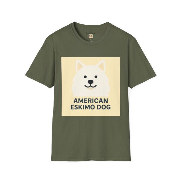 American Eskimo Dog T-Shirt - Unisex Softstyle Tee - Image 16