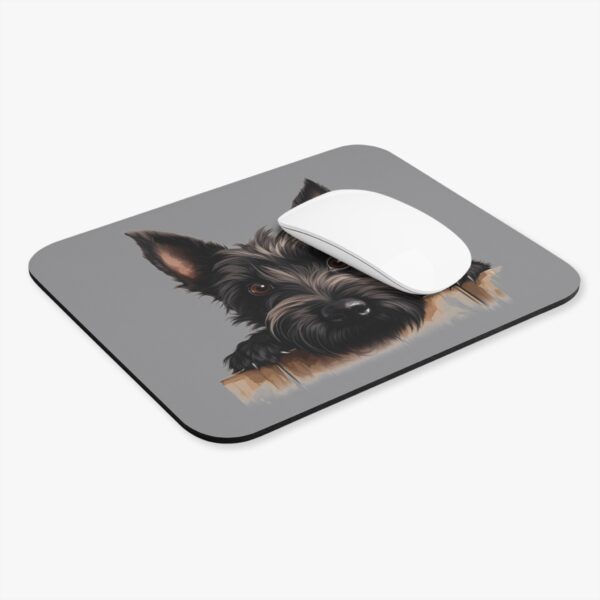 Scottish Terrier Mouse Pad -Grey Pet Design for Dog Lovers - Image 4