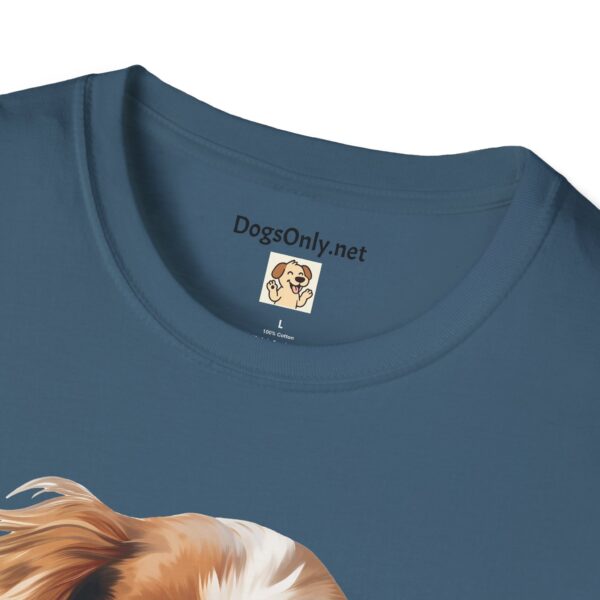 Cavalier King Charles Spaniel Dog T-Shirt - Unisex Softstyle Tee - Image 48