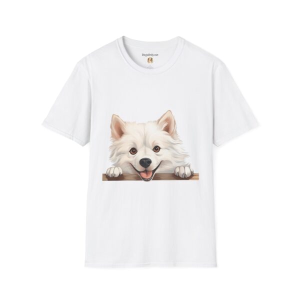 American Eskimo Dog T-Shirt - Unisex Softstyle Tee - Image 6