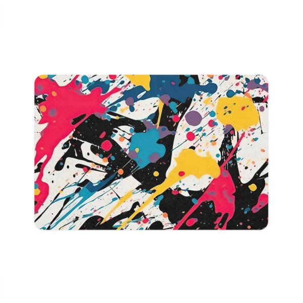 Abstract Design 8 Dog Feeding Mat (12x18) - Image 2