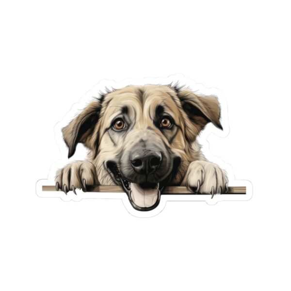 Anatolian Shepherd Dog Kiss-Cut Sticker - Perfect for Pet Lovers & Laptop Decor - Image 2