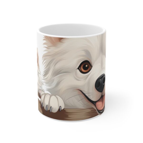 American Eskimo Mug 11oz exudes a cozy and warm vibe - Image 2